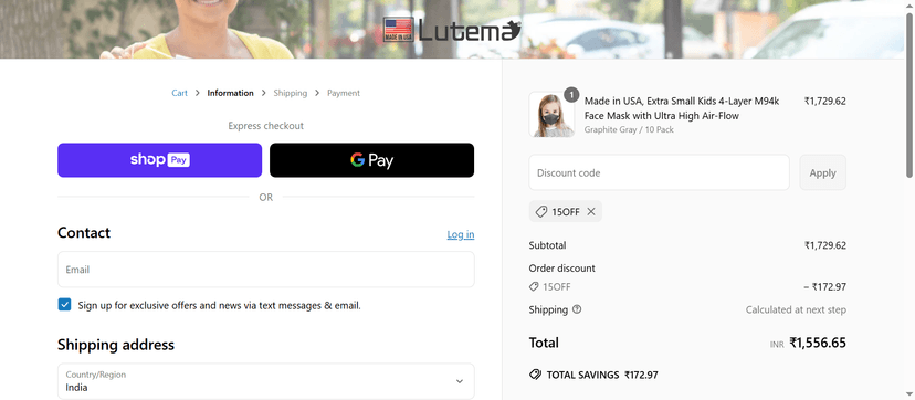 Enjoy 20% Off at Lutema - Grab this offer now!